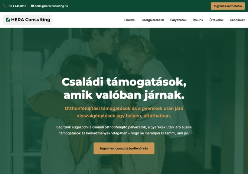 HERA Consulting HEGYVARI's Marketing referencia