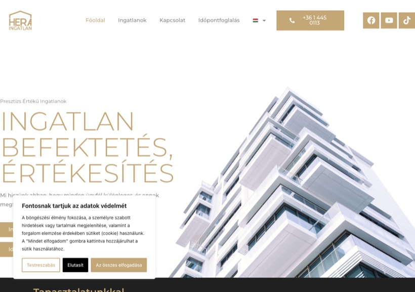 HERA Ingatlan HEGYVARI's Marketing referencia